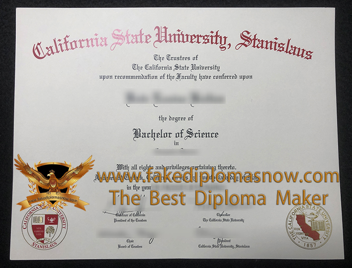 Stanislaus State Diploma